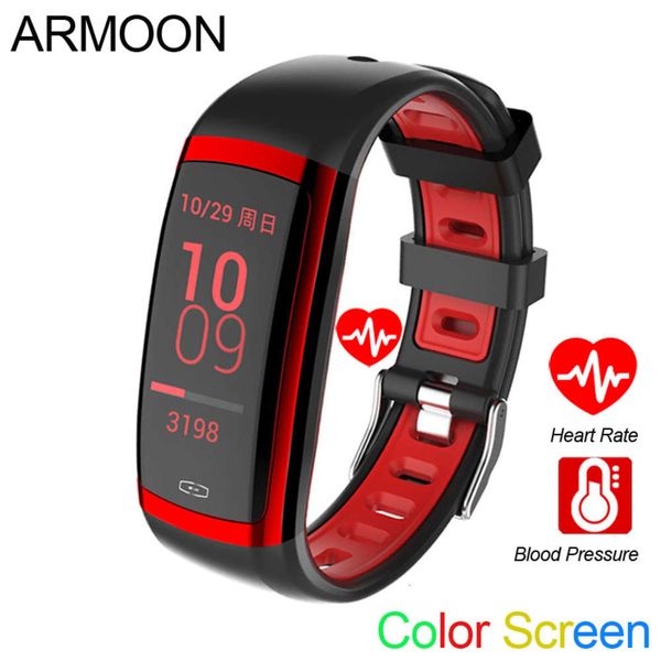 

wristband cd09 color screen, smart sports watch with heart rate blood prsure control for android and ios