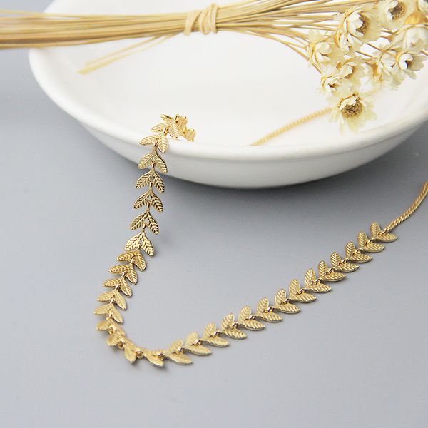 Silvology Goldblätter-Halskette, 925er Sterlingsilber, 18 Karat Gold, elegante Halskette für Damen, neues Silber 925, modischer Schmuck, Q0531