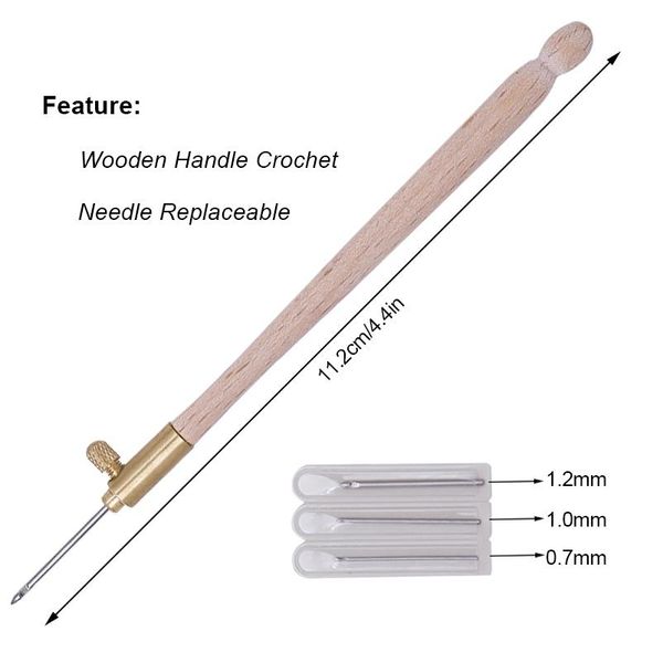 

lmdz вышивка tambour крюк для вязания крючком с 3 иглами французская крючком вышивка бисером hoop 3 в 1 табуре швейное ремесло wmtyot