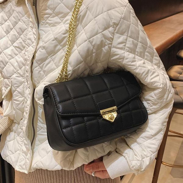 

fashion shoulder crossbody messenger bags for women 2021 handbags gold chain travel luxury design hand bag female sale