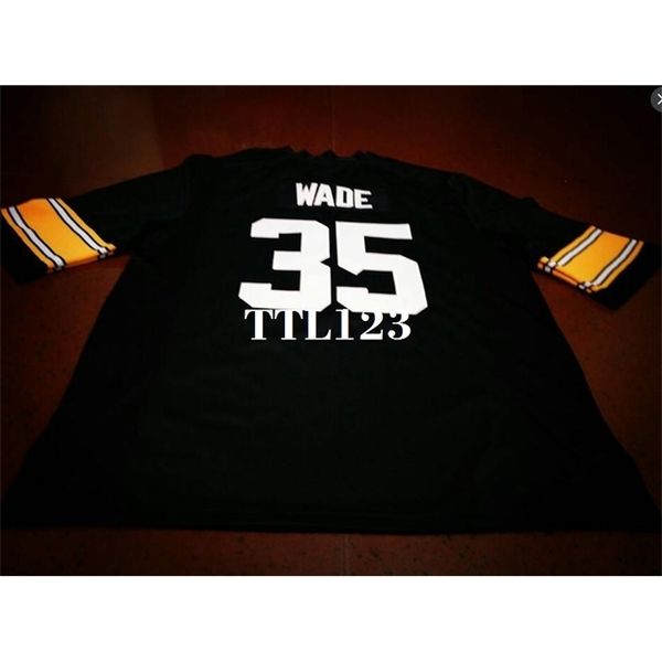 

men #35 barrington wade iowa hawkeyes alumni college jersey s-4xlor custom any name or number jersey, Black