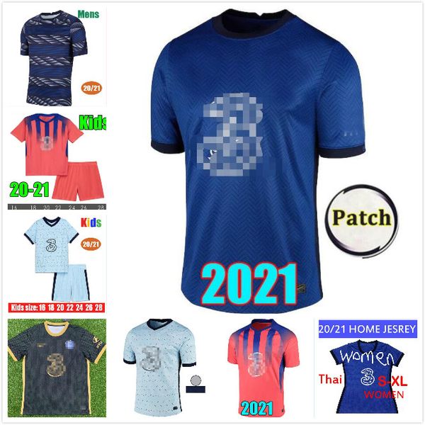 

player version thailand 20 21 abraham werner havertz chilwell ziyech soccer jersey home away third 2020 2021 pulisic football shirts kante, Black;yellow