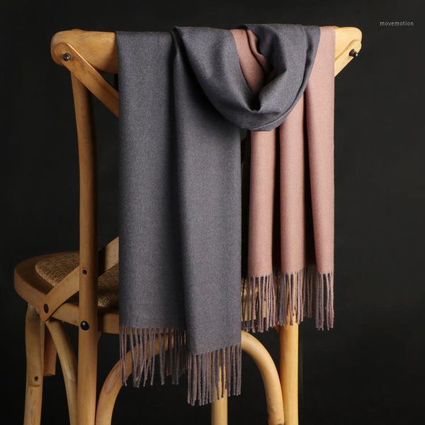 

women reversible artificial cashmere hijabs scarves novelty large size 200cm tassels cashmere blend shawls cachecol feminino1, Blue;gray