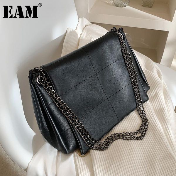

[eam] women new large capacity chains envelope pu leather personality all-match crossbody shoulder bag fashion 2021 18a1375