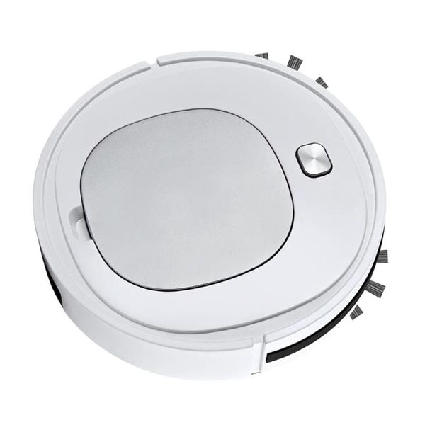 

smart robot vacuum cleaner multifunctional usb auto cleaning silver