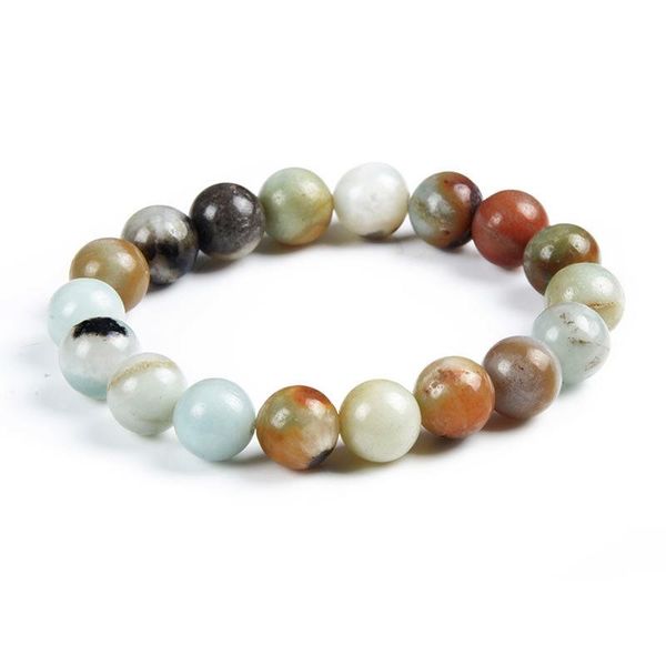 

chanfar 10мм белый howlite tiger eye lava кристалл бисера камень браслет для женщин мужчины ювелирные изделия bbytpb bwkf