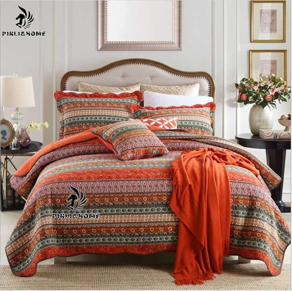 

comforters & sets quilts for double bed 3pcs bedspreads 100% cotton quilt set thick cover king queen size blanket coverlets