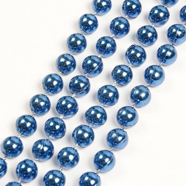 

1pcs christmas ornament xmas tree decor 270*0.8cm bead string hanging pendant ball chain wedding home party new year decoration wmtjtp