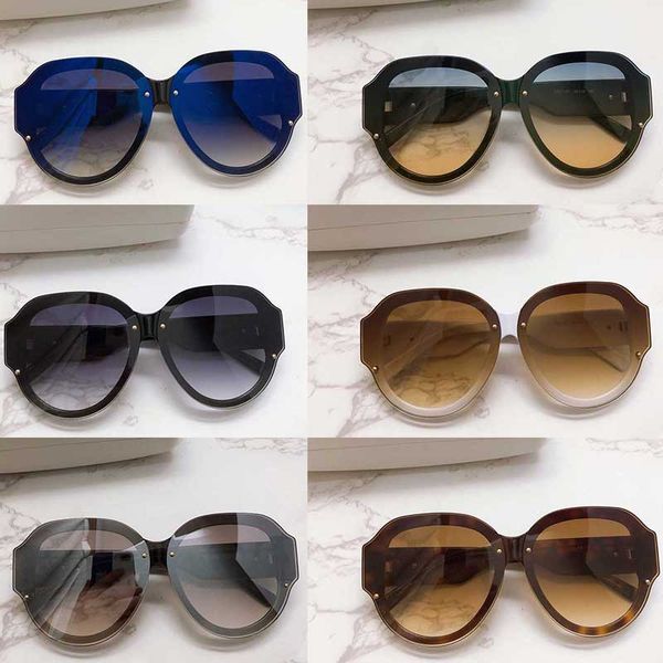 

vintage plank oval full frame fashion- 4451 fashion sunglasses with uv400 protection for women oval full outdoor, White;black