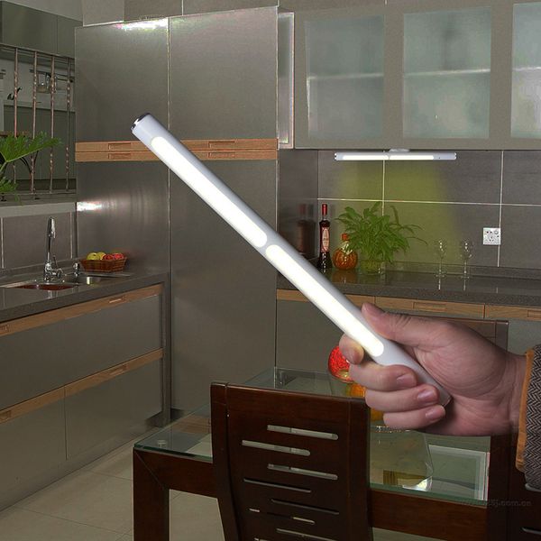 

2021 new touch sensor usb rechargeable 22 led under cabinet closet wall night light bar kitchen wardrobe emergency lighting 60gd