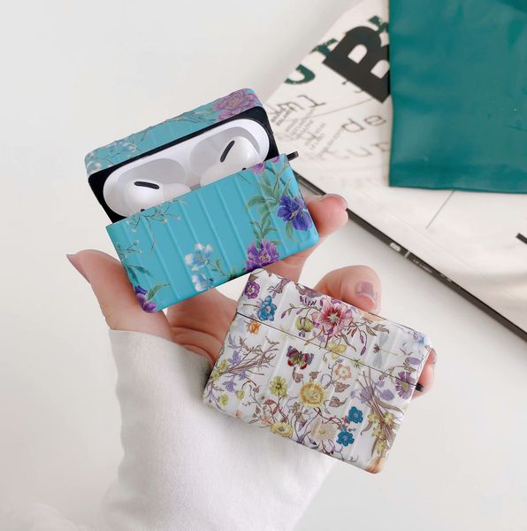 

designer airpods case fashion new retro printing letter pattern suitable for airpods1/2 pro3 bluetooth headset case