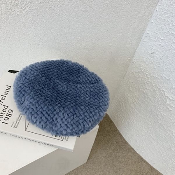 

4abj pom fur ball beanie fashion parent child knit crochet fur pom ski cap winter warm pom double hat party hats ooa6010, Brown;gray