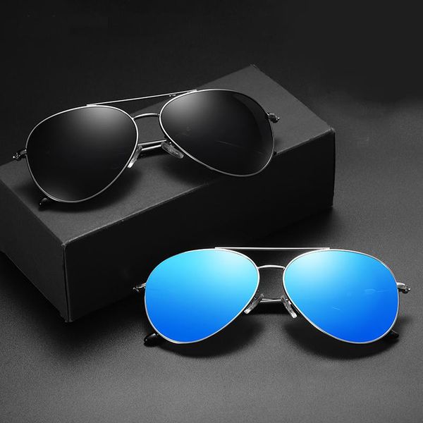

vintage super light polarized sunglasses classic brand sun glasses coating lens driving eyewear for men/women, White;black