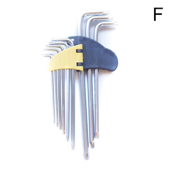 

l wrench ball end long arm hex key allen wrench set powerful repair tool durable good toughness ye