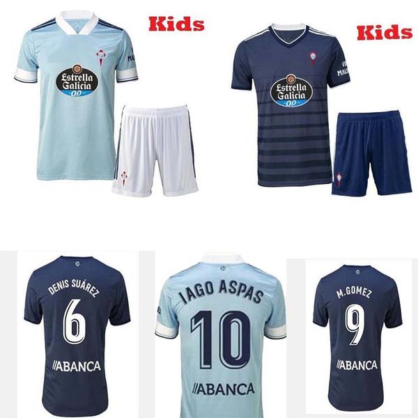 

boys + men's suit 2020 2021 rc celta de vigo football shirt lobotka iago aspas santl mina20 21 children's football shirt sisto bou, Black;yellow