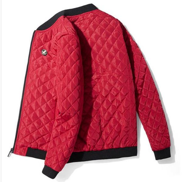 

2021 new autumn winter cotton man's fat army jacket velvet clothes b4ae, Black