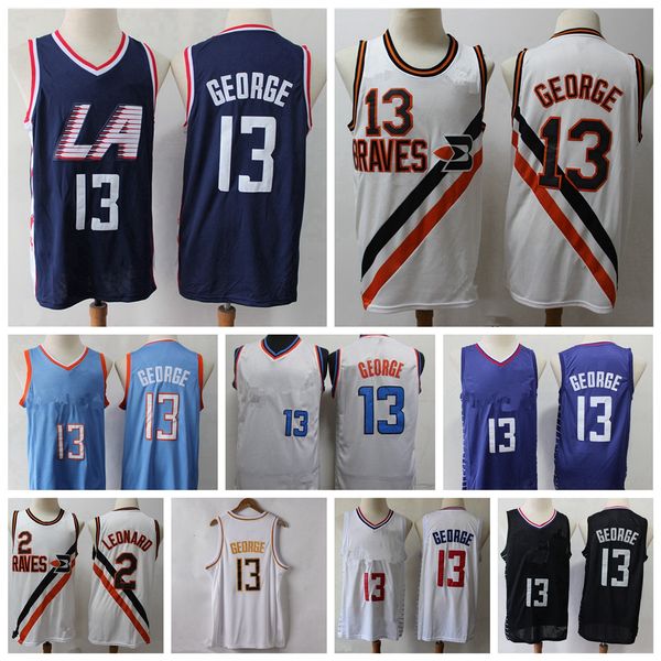 

2021 mens paul 13 george swingman jersey city los angele edition stitched paul george kawhi leonard basketball jerseys with real logo tags, Black;red