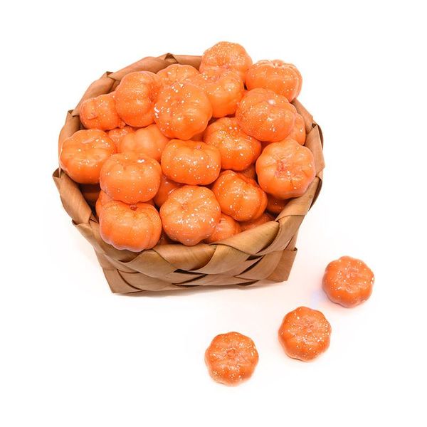 

25pcs mini artificial pumpkin fake simulation vegetabl happy halloween decoration for home halloween props diy crafts wmtthh