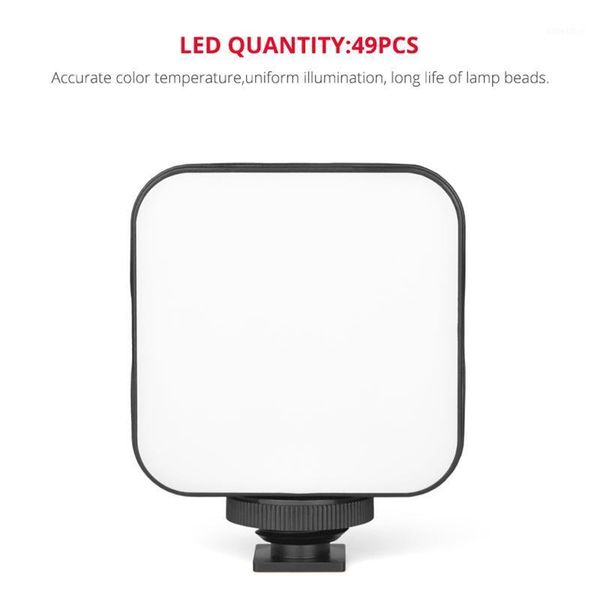 

portable 49 led fill light for camera shooting ps video recording camera supplies accessories 81*66*27mm em881