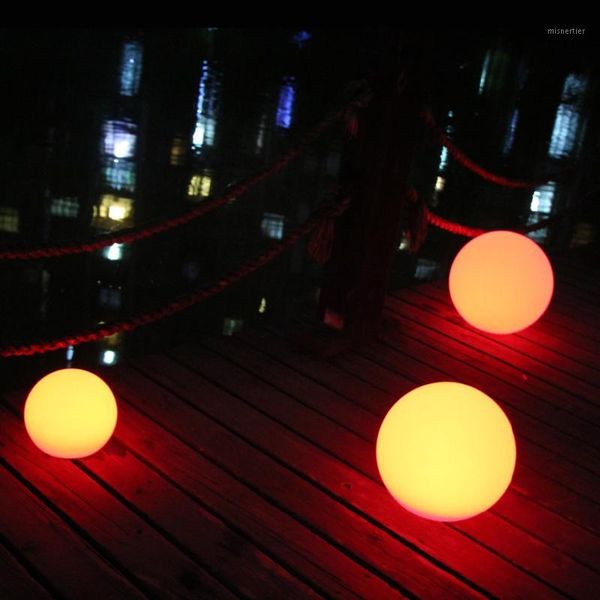

party decoration 200*200*200mm rechargeable led globe balls for coffee bar table built-in lithium battery remote control 10pcs/lot1