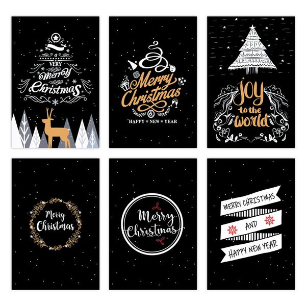 

thank you with envelopes blessing es message card day new year christmas cards 1pcs birthday party zb289