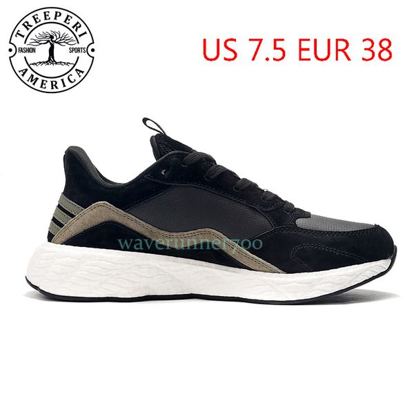

treeperi runner v2 soft sole running shoes black olive us 7.5 eur 38 for women trainers
