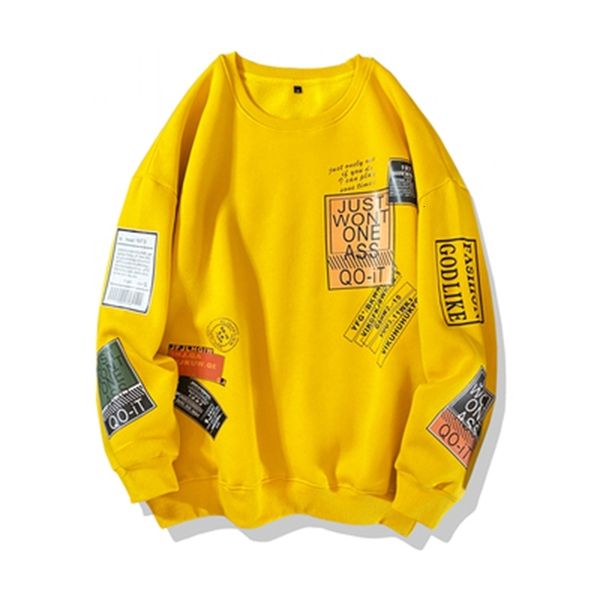 

2021 new fashion brand hoodies spring autumn hip hop casual men's sweatshirts punk streetwear clothes tgiv, Black