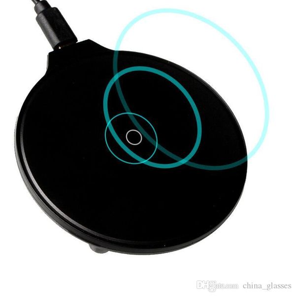 

100pcs 5w 10w qi mini fast charge ultra-thin mobile phone wireless charger transmitter for iphone samsung huawei oppo vivo google lg nokia