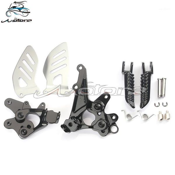 

ront footpegs foot pegs footrest pedals bracket for gsxr1000 gsx-r1000 gsx1000r k9 2009 2010 2011 2012 2013 2014 20151
