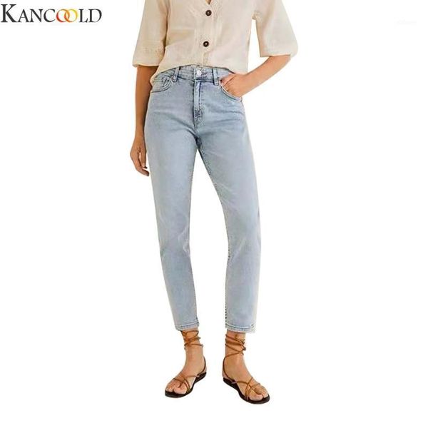 

kancoold jeans women fashionable blue high waist loose denim jeans female harem pants trousers boyfriend for women1