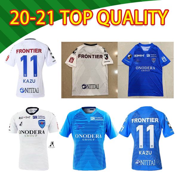 

2020 2021 yokohama fc mailoots de foot футбол джерси казю 20 21 домашняя вентиляторы версия футбольная рубашка, Black;yellow