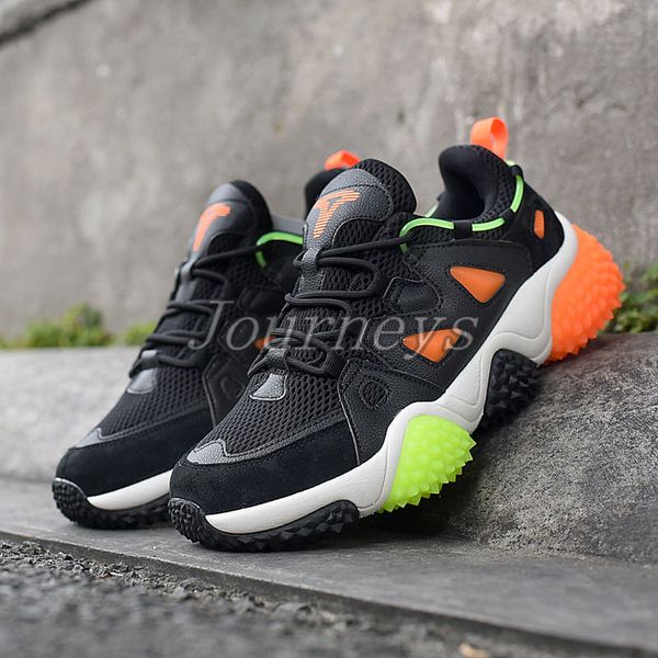 

fashion treeperi durian chunky men women sneakers black volt orange running shoes outdoor trainers us 11 eur 45 for men