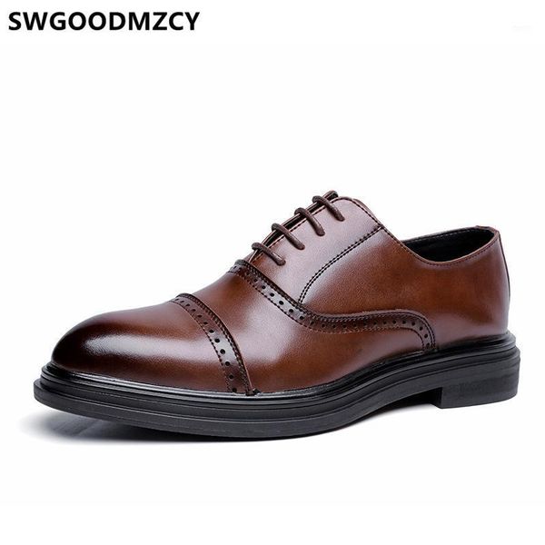 

office shoes men formal classic mens shoes genuine leather brown dress coiffeur italian men oxford evening dress ayakkabi1, Black