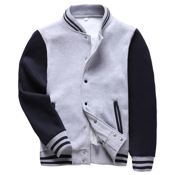 

2021 men baseball jackets bomber jacket men coat stand collar fashion rib sleeve bottom jackets patch designs mens ing, Black;brown