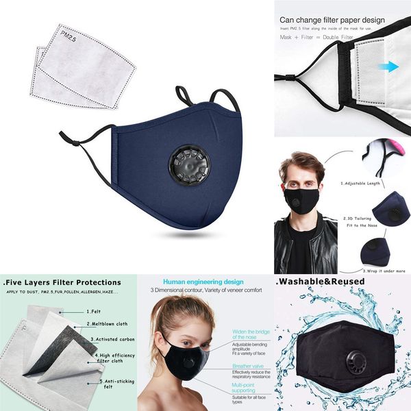 

with valve face breath masks reusable cotton pm2.5 mouth mask anti-dust washable mask wi v9cv 136nox