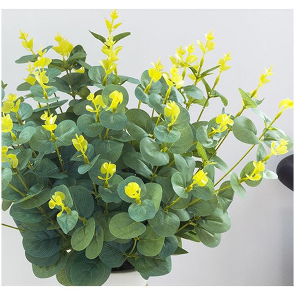 

artificial plant eucalyptus plastic fake leaves green tree branch for christmas wedding diy decor flower arrangment faux foliage f jlllag