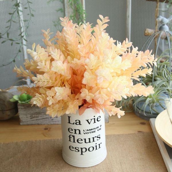 

green grass artificial plants for plastic flowers for office / home wedding party dining table decoration df474401