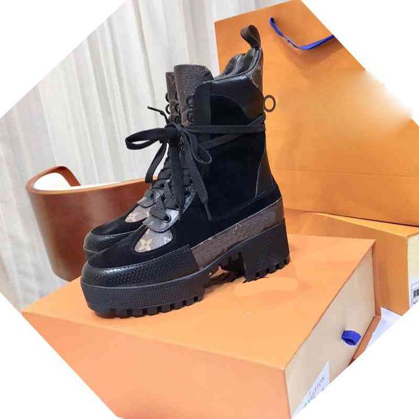 

fashion women high heels with ankle boots and heavy-duty soles fashion classic ladies winter knight boots with big size us10, Black