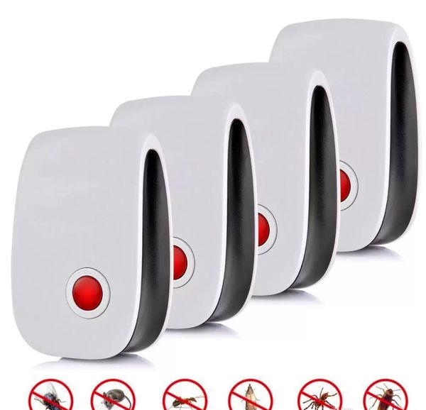 2022 Новый борьба с ультразвуком Ультразвуковой вредителя Reppeller Mosquito Killer Electronic Anti Clother Closect Moure Mouse Cakerach Mice Forms