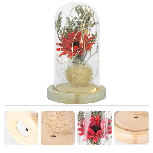 

sunflower in the glass luxury retro style novelty unique desk ornaments