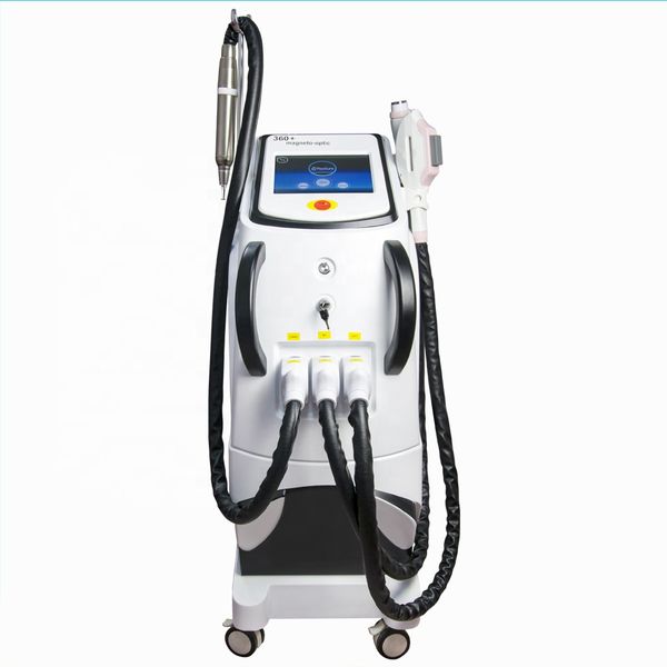 

powerful 2200 watt 360 hair removal professional hair removal ipl shr machine/ipl shr opt machine /laser+rf+pico hair removal machine, Black