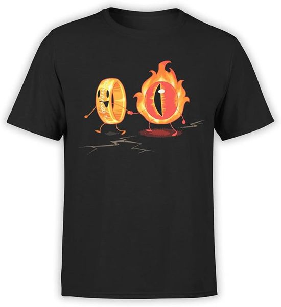 

men's t-shirts cool shirt friendship tee s summer funny t-shirt 2021 breathable pure cotton fashion tshirt, White;black