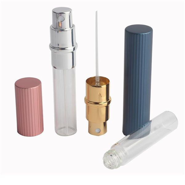

jxcaih 1pcs new arrival 8ml portable mini travel aluminum perfume bottle spray refillable cosmetic c sqclzl