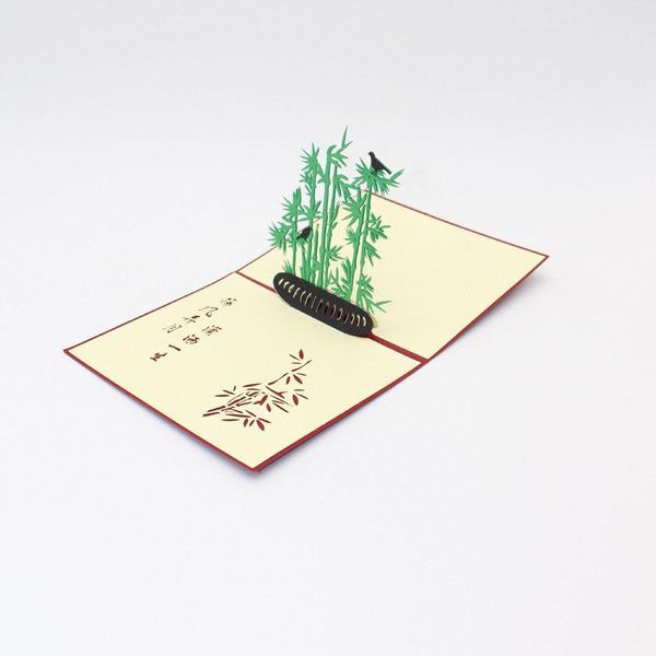 

3d laser cut handmade carving chinese style banboo paper invitation greeting cards postcard business creative gift wmtgyv