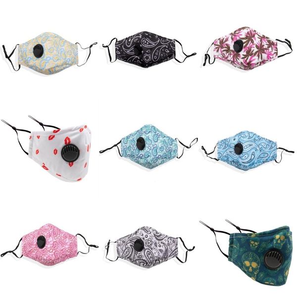 

cartoon face reusable print women designer funny dustproof ultraviolet-proof washable running riding bike protective mas