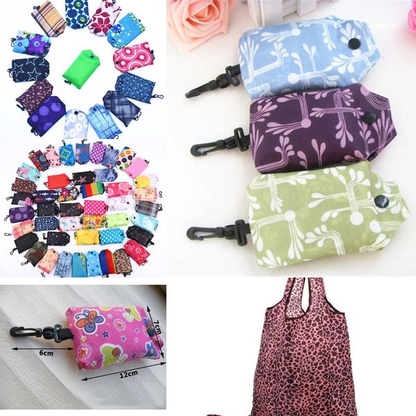 

home nylon foldable reusable eco-friendly folding bag shopping new ladies storage bags jxw132xn2k