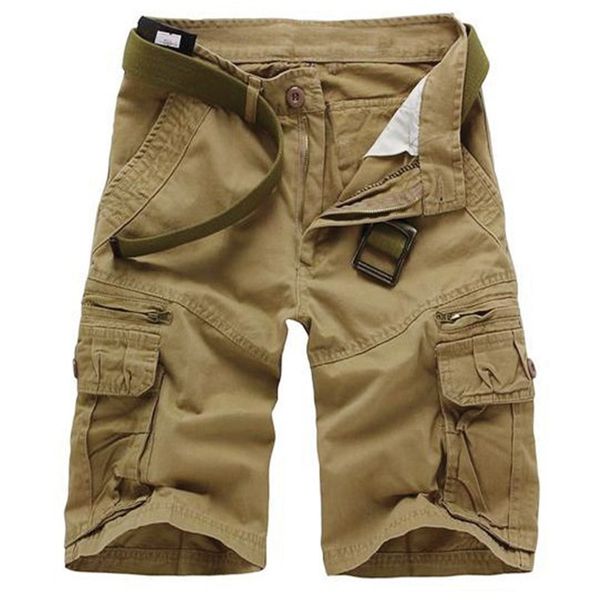 

of casual release short trousers military will see knee-length plus size 10 color young men cargo shorts 8p5i2020, White;black