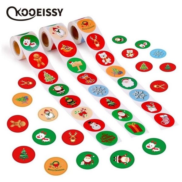 

500 pcs diy kraft floral thank you seal label scrapbooking christmas gift decoration sticker office stationery