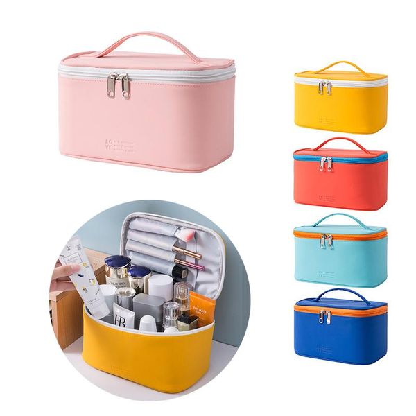 

cosmetic bags & cases waterproof pu bag / case portable travel makeup organizer