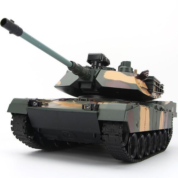 RCTOWN 50 CM Süper RC Tank Modeli Oyuncak Fırlatma Metal RC Araç Oyuncak Çocuklar Için Çocuk Hediye Yüksek Simülasyon Elektrikli RC Tankı X07 201208